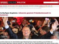 
	Klaus Iohannis, pe prima pagina in presa germana: &quot;O surpriza si o victorie istorica&rdquo;. Ce scriu agentiile straine despre alegerile de la Bucuresti
